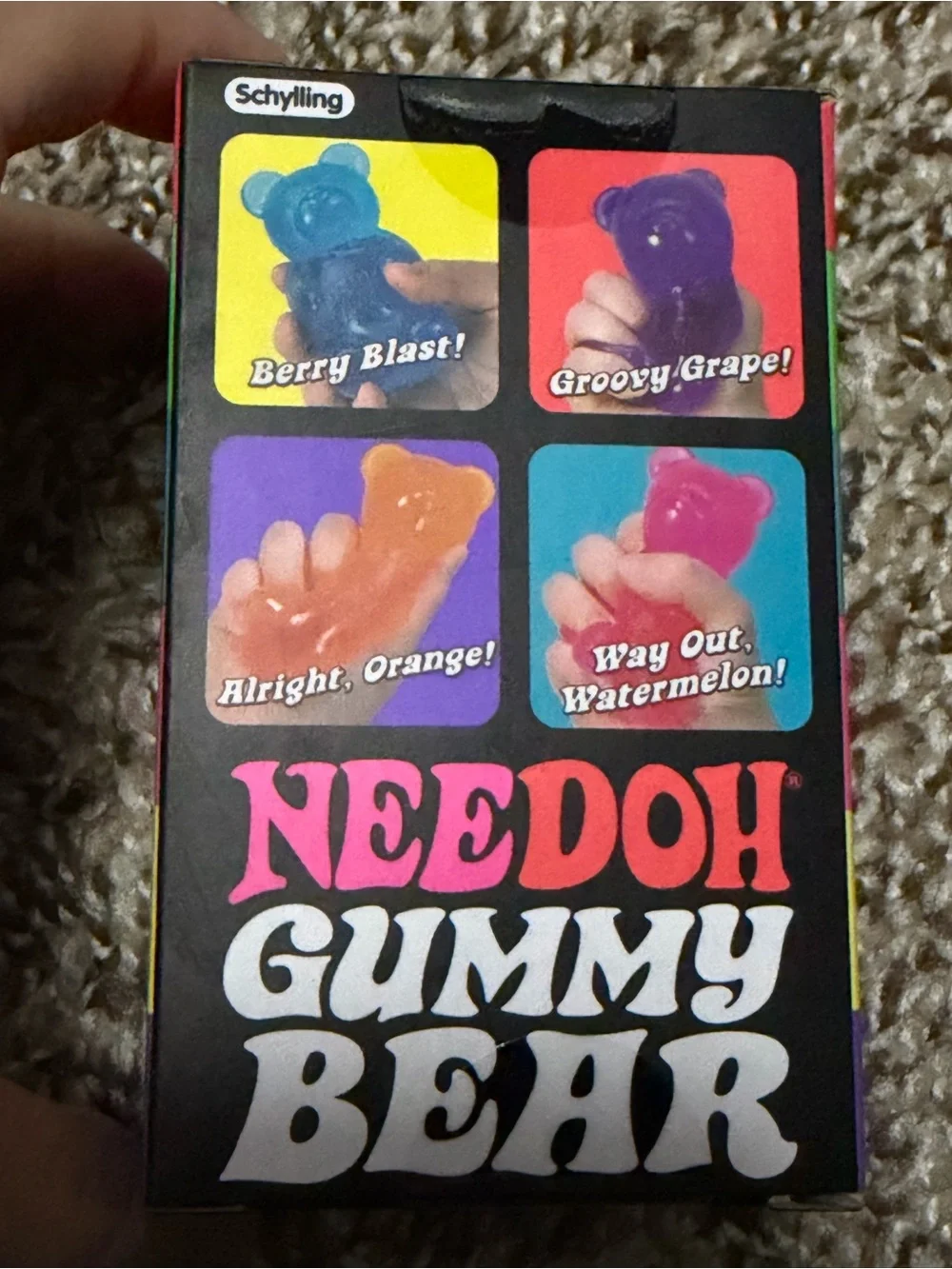NeeDoh Gummy Bear - Orange